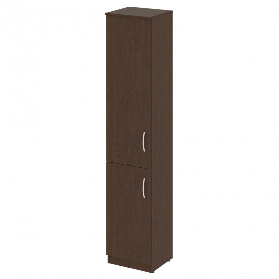 Шкаф высокий узкий Nova S (1 низкая дверь ЛДСП, 1 средняя дверь ЛДСП)