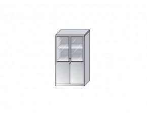 Средний шкаф комбинированный (стекло затемненное) Eko 7050 CL