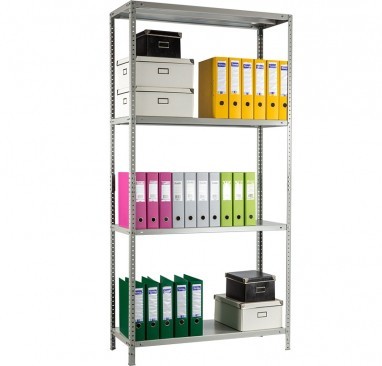 Стеллаж металлический (4 полки) MS 160KD/70Х30/4