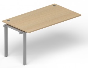 Приставной стол с 2 пластиковыми заглушками Lavoro LVRU12.1808-1