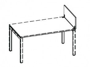 Перегородка боковая Бенч / Bench BuDSP080K