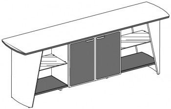 Шкаф ГРЕДЕНЦА Айсиксти / GREDENZA Isixty CLB260