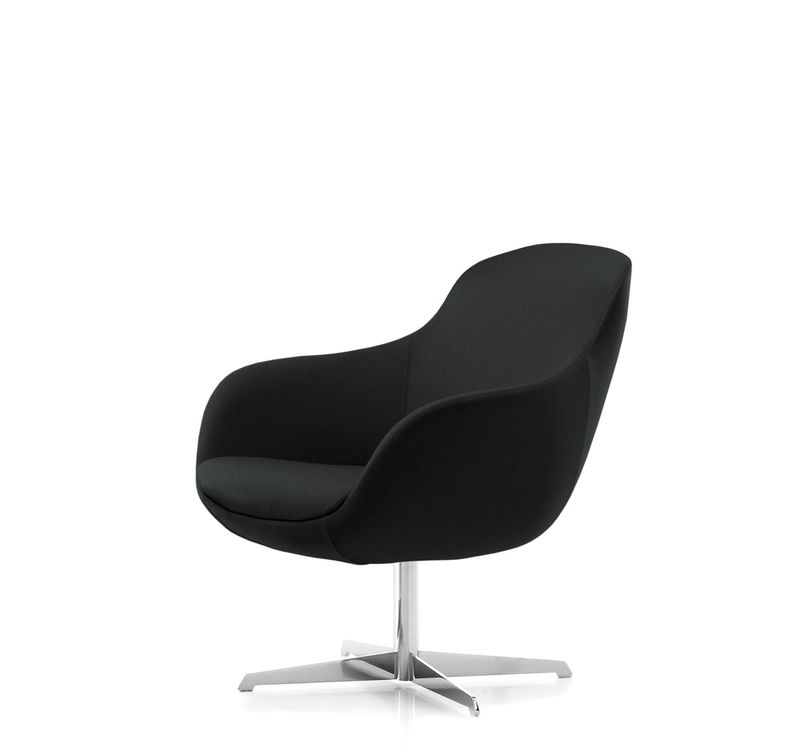 NOBLE METAL КРЕСЛО КОЖА ЧЕРНЫЙ/КОЖА NOBLE R7 Dakota black