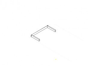 Соединительный элементов для балок столешниц гл 60 и 68 см YO YO3902010