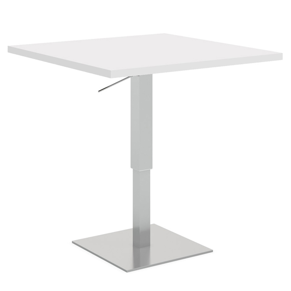 Сит-ту-Стэнд / Sit-to-Stand стол 75*75 белый БЕЛЫЙ