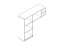 Стеллаж с полкой Рио Бэйс / Rio Base R-82