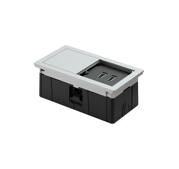 ВЕРСА МОНО / VERSA MONO ЗАРЯДКА USB*2ШТ АНОД.АЛЮМ 060.25Y.00001