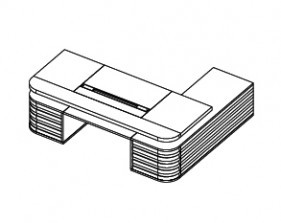 Стол руководителя +Эдок / +Edoc ED240A1