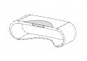 Бювар Гугл деск / Goggle desk 3211