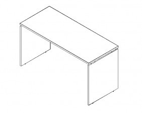 Стол рабочий Rio Base R-3.1