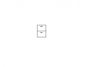 Ящики для шкафа Де Симетриа / De Symetria DESYMEM1350PX