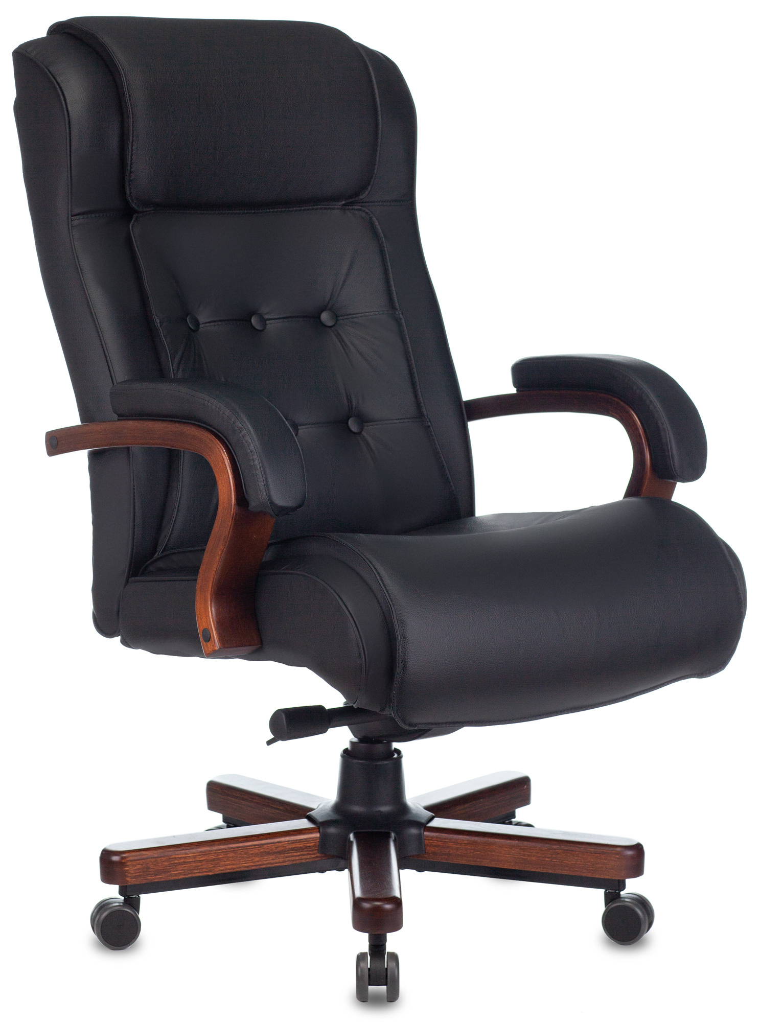 Кресло руководителя Бюрократ T-9926WALNUT