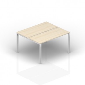 Стол Бенч / Bench на 2 рабочих места. Без громметов Страйк / Strike ST2TS126