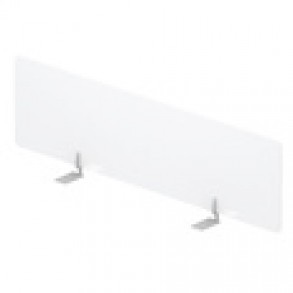 Экран настольный фронтальный (метакрилат) для стола bench ш.120см (с кронштейнами) Страйк / Strike UDSPFB120