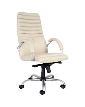 Кресло для руководителя Галакси стил / Galaxy steel silver/black
