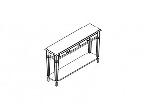 Консоль со столешницей, прямоугольная Art & Moble (Цена по запросу) 01230