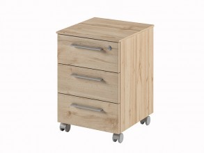 Тумба подкатная с 3 ящиками Саньяна N-91