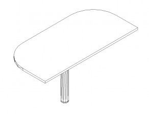 Приставка к столу Domino UCP125