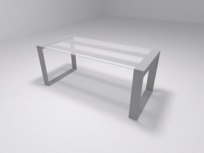 Стол руководителя, стекло Брикс / Brix BR.00.08