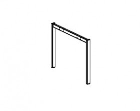 Опора стола промежуточная Бенч / Bench TL-800(P)