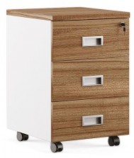 Тумба подкатная, 3 ящика Тесс / Tess TES284303