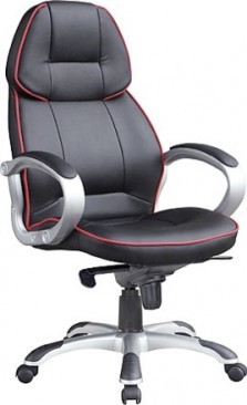 Кресло для руководителя с увеличенной нагрузкой F1 Black