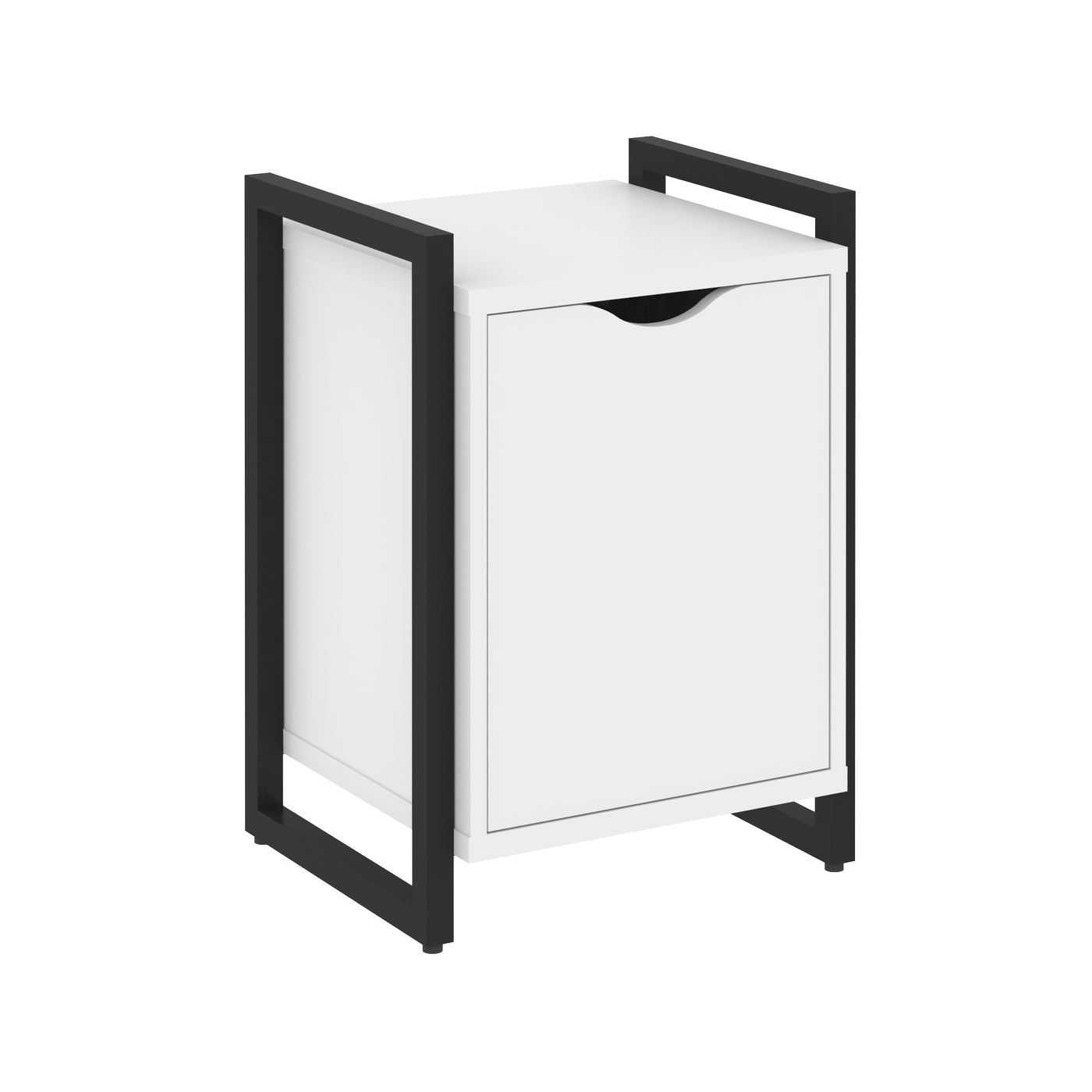 Тумба на регулируемых опорах с распашным фасадом ЛОФТ / LOFT