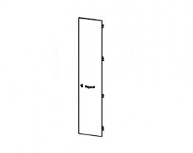Дверь для шкафа с замком, правая Boss-lux BL5D40K(R)(01)-X