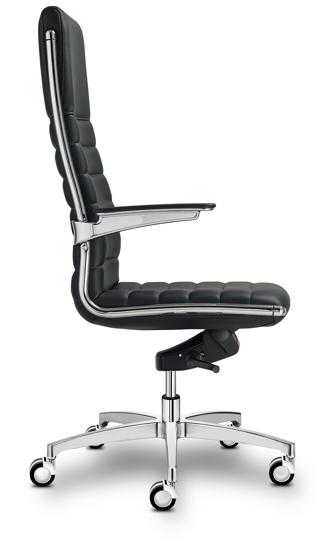Кресло для руководителя Вега Хит Экзекьютив / Vega Hit Executive алюминиевые подлокотники с накладками в обивке