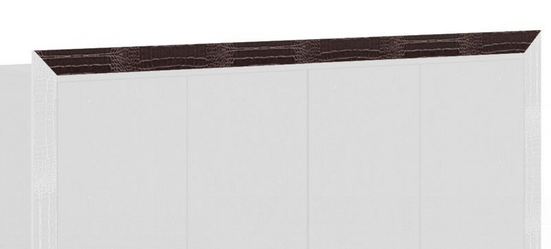 POS/SIR Накладка верхняя для шкафа кожзам (распродажа) Дали / Dali (распродажа) ELCOR003