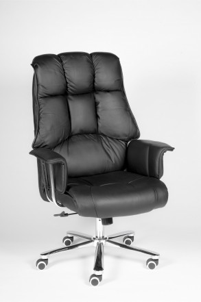 ПРЕЗИДЕНТ БЛЕК ЛЭЗЕР / PRESIDENT BLACK LEATHER H-1133-35 leather
