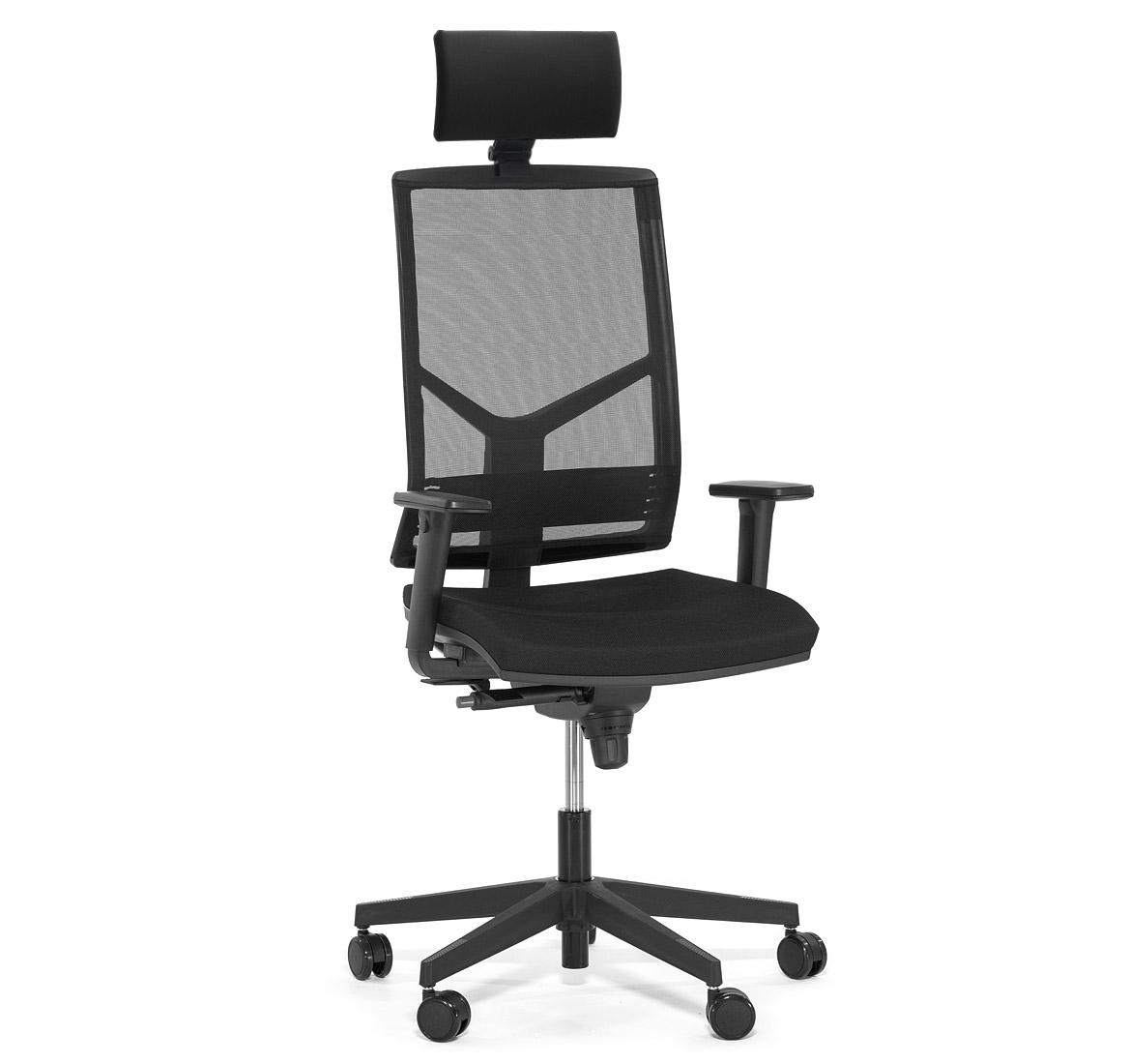 ПЛЭЙ / PLAY КРЕСЛО СИНХ,2D,ЧЕРН, ПОДГ ЧЕРНЫЙ PLAY 661 2D black MH YI009 headrest