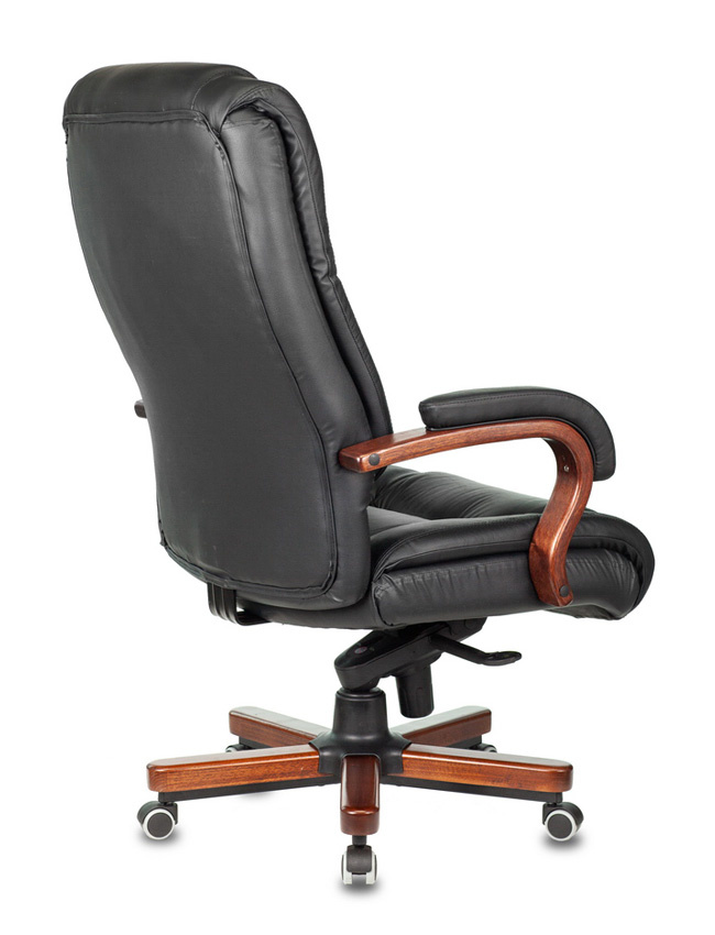 Кресло руководителя Бюрократ T-9925WALNUT/BLACK