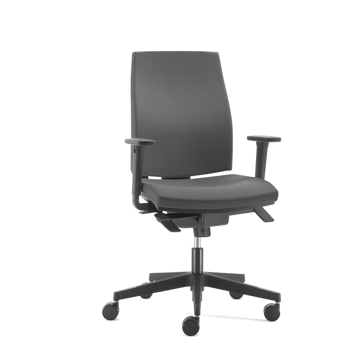 ДЖОБ / JOB КРЕСЛО ПЕРМ, 2D, АЛЮМ,ПОДГ СЕРЫЙ-АЛЮМ JOB 215 2D Alum MH YI363 headrest