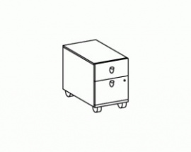Тумба мобильная Минос / Minos PR33S