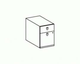 Тумба, 2 ящика Минос / Minos 5BA3