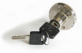 Замок для одностворчатых шкафов Президент ПК-АСС-КЗУ1