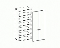Двери для шкафов Minos PO200/90