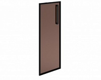 Средняя стеклянная дверь для стеллажей L-65, L-66, L-67. Навеска левая. Grace L-028